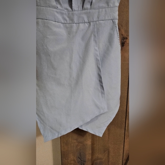 Tobi light blue deep vneck romper. Size smalll - Picture 2 of 11